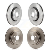 Front Rear Disc Brake Rotors Kit For Dodge Charger Pursuit K8-102286