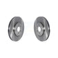 Front Disc Brake Rotors Pair For Jaguar F-Pace Land Rover Range Velar K8-102292