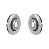 Front Disc Brake Rotors Pair For Jeep Wrangler Gladiator K8-102308