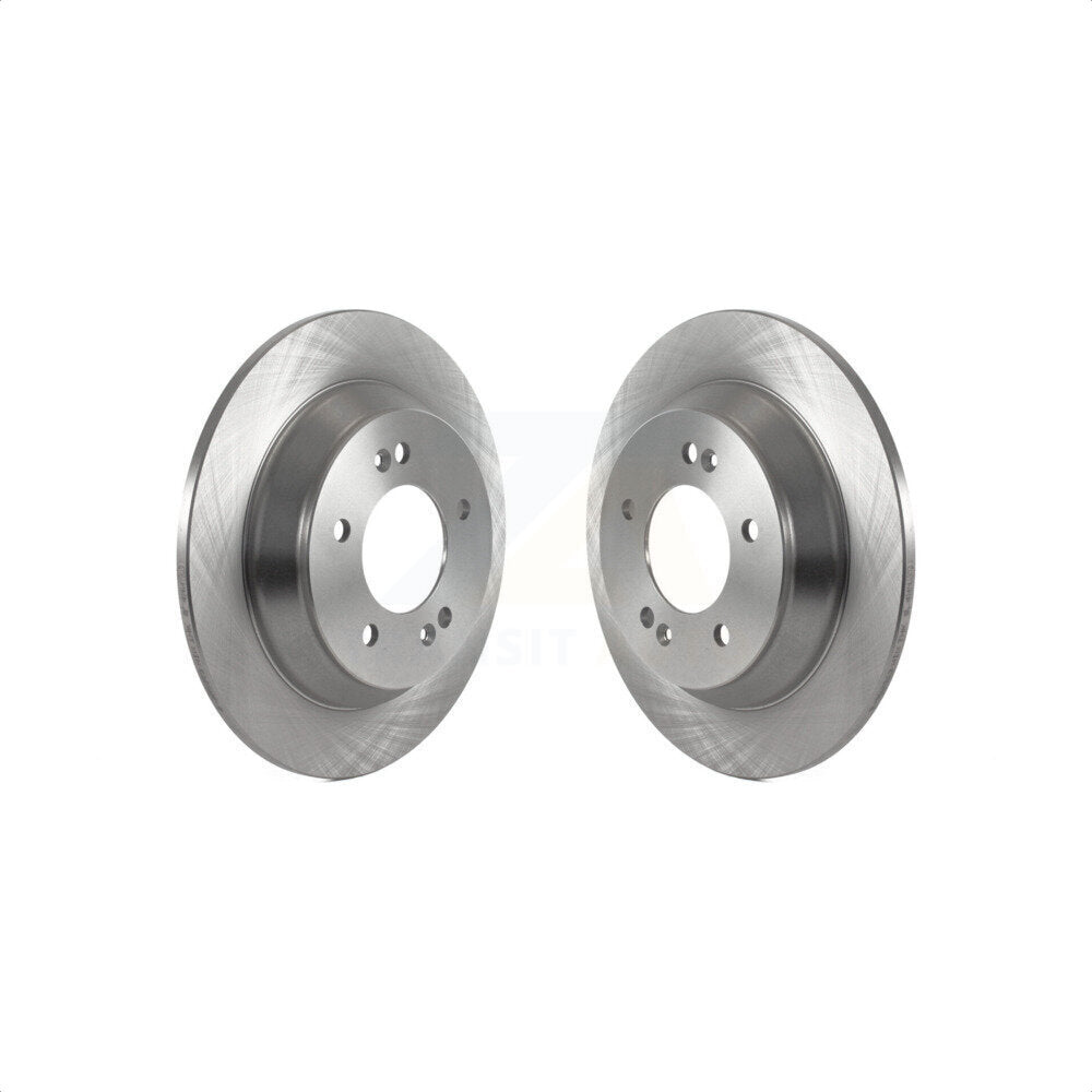 Rear Disc Brake Rotors Pair For Hyundai Kona Kia Soul Seltos K8-102339