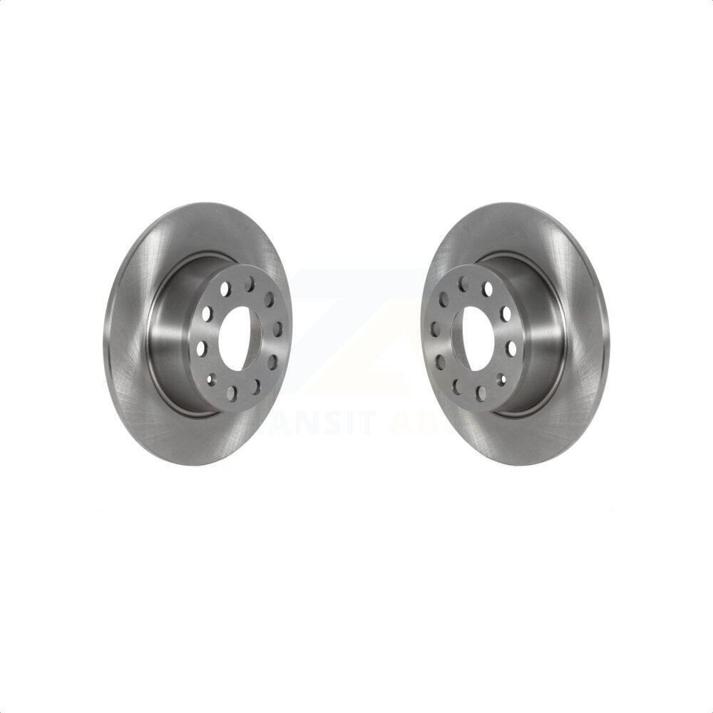 Rear Disc Brake Rotors Pair For Volkswagen Jetta Taos K8-102344