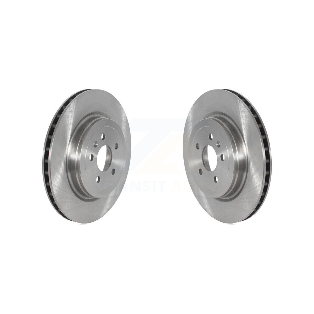Rear Disc Brake Rotors Pair For Tesla S X K8-102349