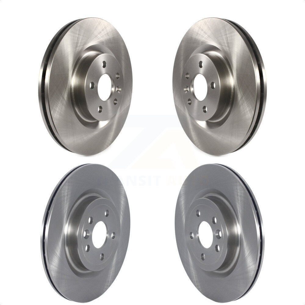 Front Rear Disc Brake Rotors Kit For 2018-2019 Land Rover Discovery Sport With Vented K8-102360