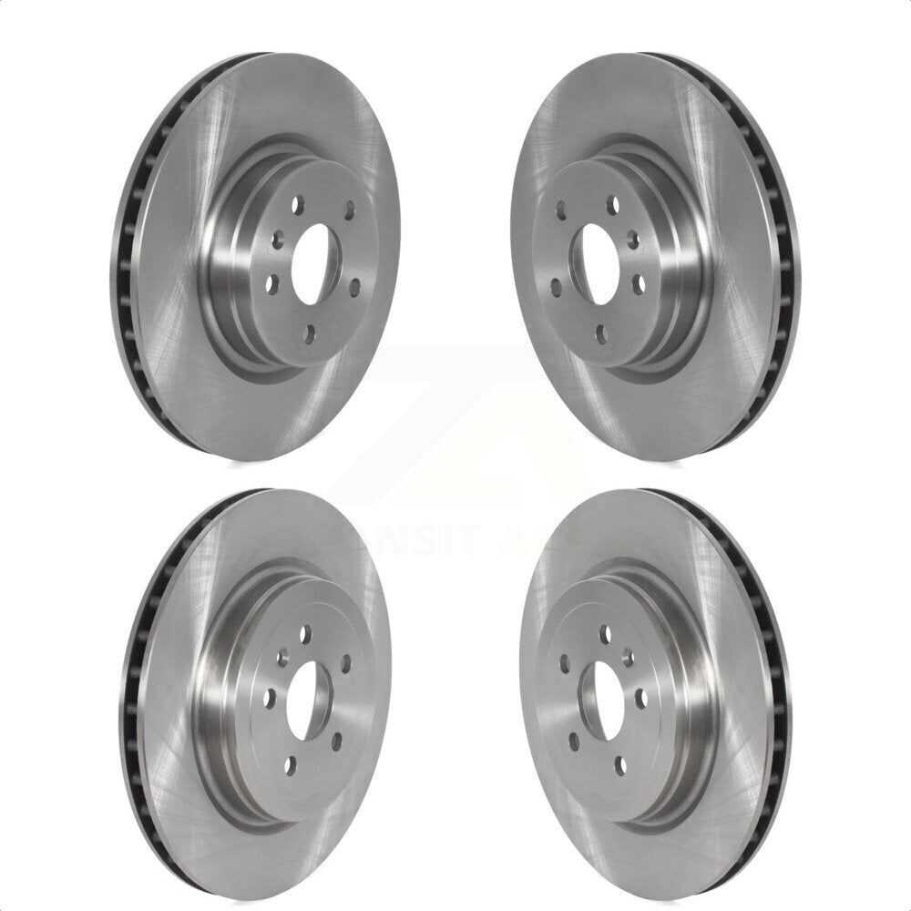 Front Rear Disc Brake Rotors Kit For Tesla S X K8-102367
