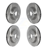 Front Rear Disc Brake Rotors Kit For Tesla S X K8-102367