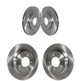 Front Rear Disc Brake Rotors Kit For Kia Niro Hyundai Ioniq K8-102368