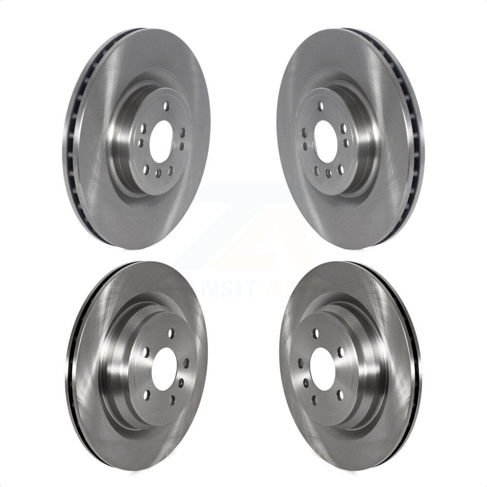 Front Rear Disc Brake Rotors Kit For 2016-2017 Mercedes-Benz GLE400 With AMG Package K8-102371