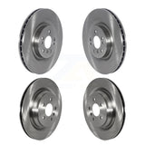 Front Rear Disc Brake Rotors Kit For 2016-2017 Mercedes-Benz GLE400 With AMG Package K8-102371