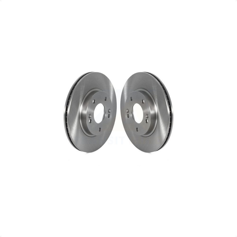 Front Disc Brake Rotors Pair For Kia Niro Hyundai Ioniq K8-102379