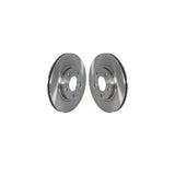 Front Disc Brake Rotors Pair For Kia Niro Hyundai Ioniq K8-102379