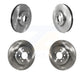 Front Rear Disc Brake Rotors Kit For BMW 528i 535i K8-102381
