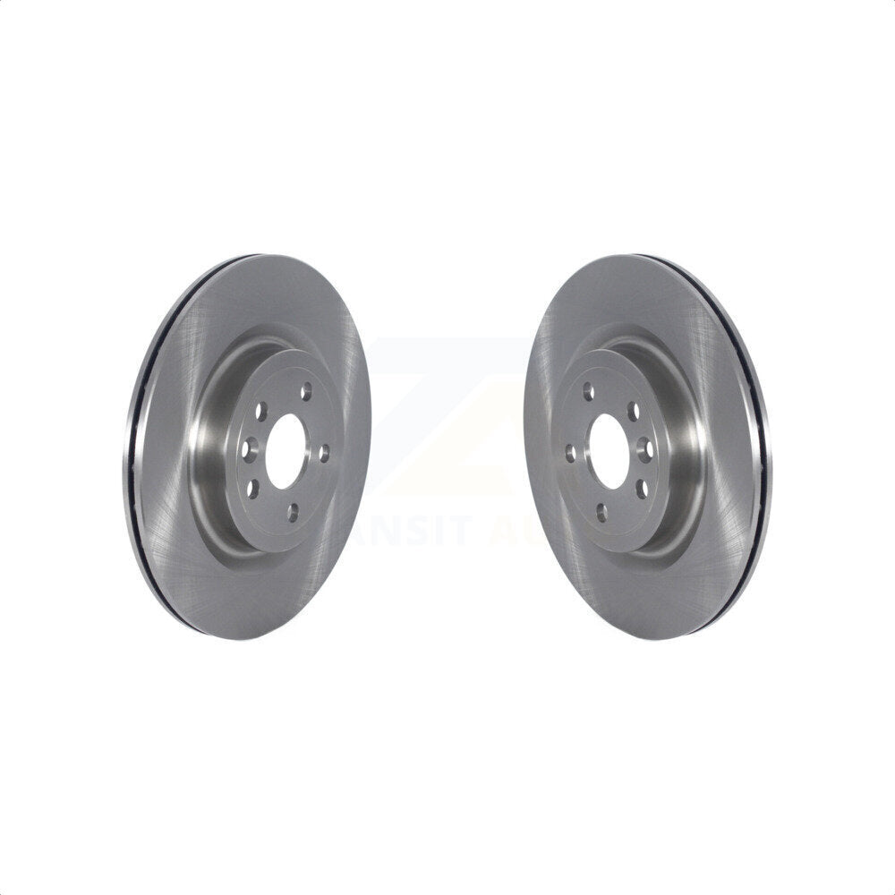 Rear Disc Brake Rotors Pair For Land Rover Jaguar F-Pace Range Velar Discovery Sport I-Pace K8-102385
