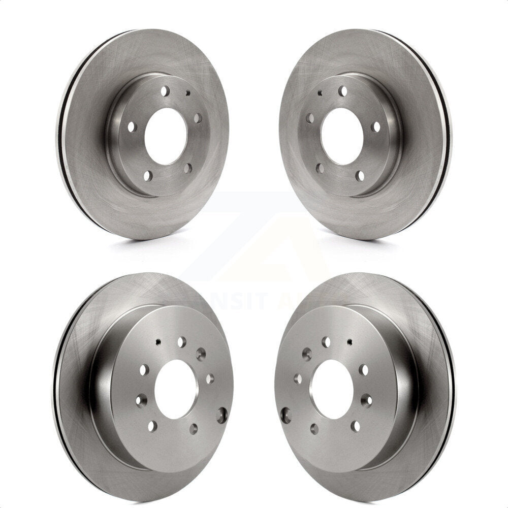 Front Rear Disc Brake Rotors Kit For 1992-1995 Mazda 929 K8-102394