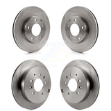 Front Rear Disc Brake Rotors Kit For 1992-1995 Mazda 929 K8-102394