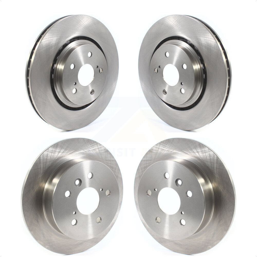 Front Rear Disc Brake Rotors Kit For 2022 Toyota Camry TRD With Manual Parking K8-102413