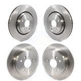 Front Rear Disc Brake Rotors Kit For 2022 Toyota Camry TRD With Manual Parking K8-102413