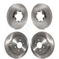 Front Rear Disc Brake Rotors Kit For 2004 Nissan Pathfinder From 08 K8-102418