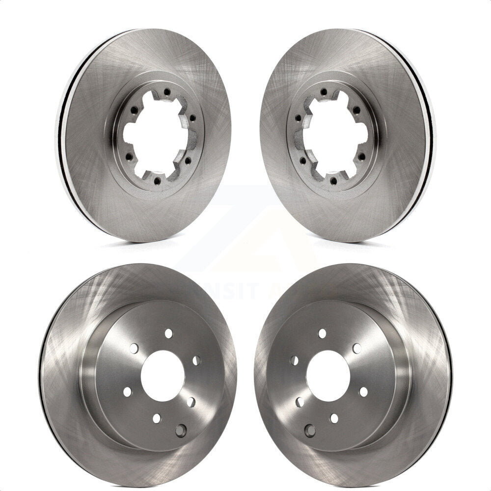 Front Rear Disc Brake Rotors Kit For 2004 Nissan Pathfinder From 08 K8-102418