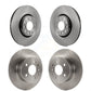 Front Rear Disc Brake Rotors Kit For 1999-2002 Saab 9-3 Viggen K8-102420