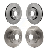 Front Rear Disc Brake Rotors Kit For 1999-2002 Saab 9-3 Viggen K8-102420