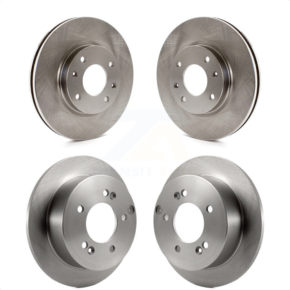 Front Rear Disc Brake Rotors Kit For 2005 Kia Magentis From 10 K8-102421