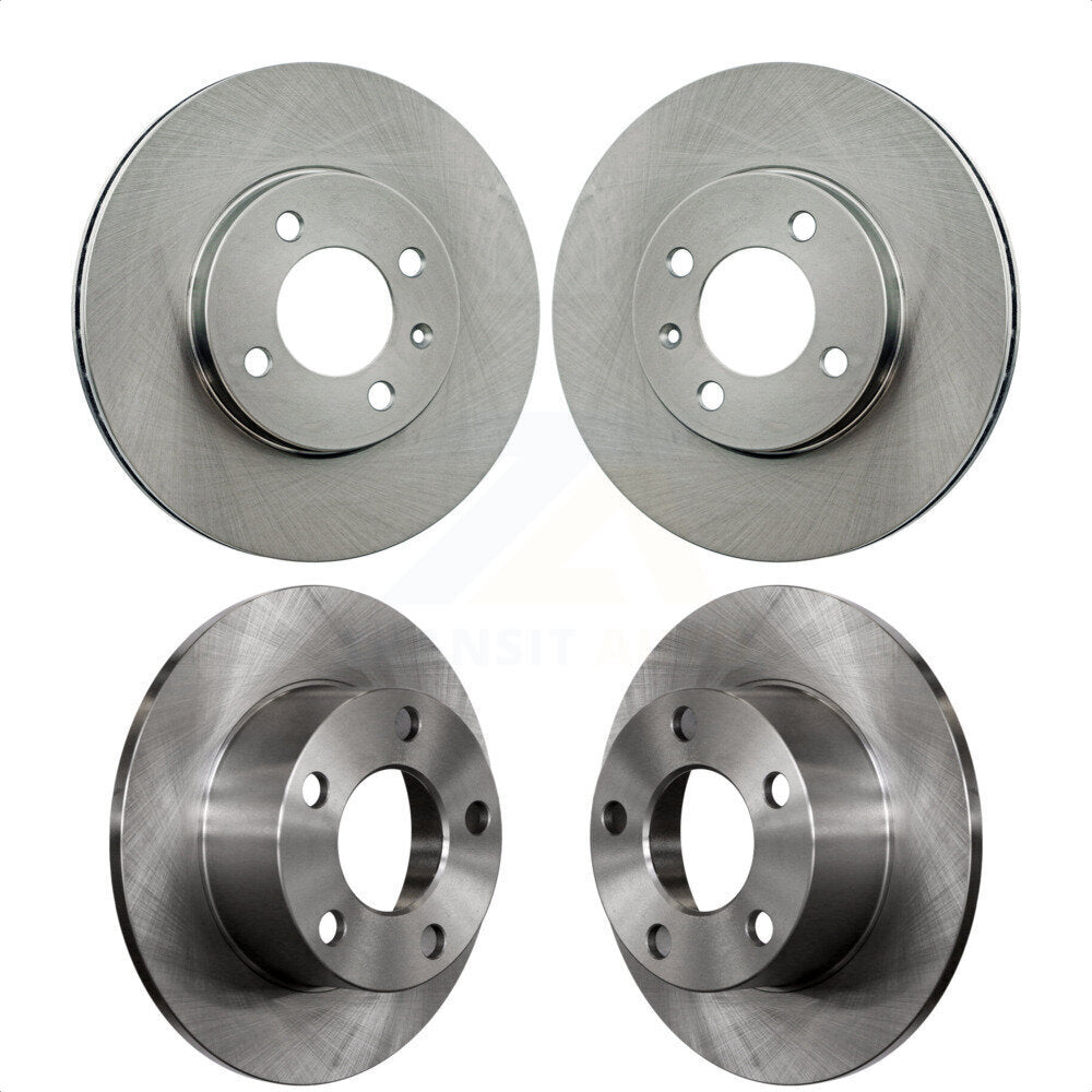 Front Rear Disc Brake Rotors Kit For 1997 Volkswagen Passat 1.9L K8-102422