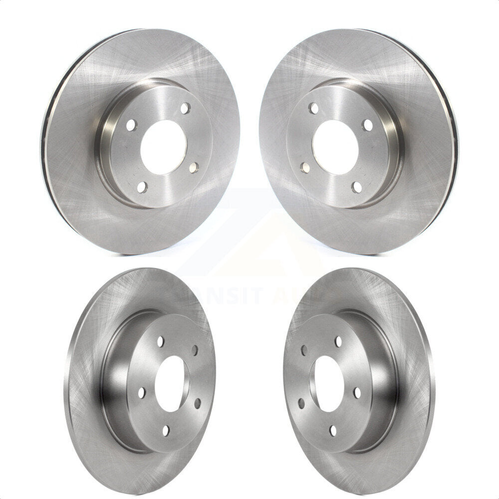 Front Rear Disc Brake Rotors Kit For 2021-2022 Nissan Kicks S K8-102428