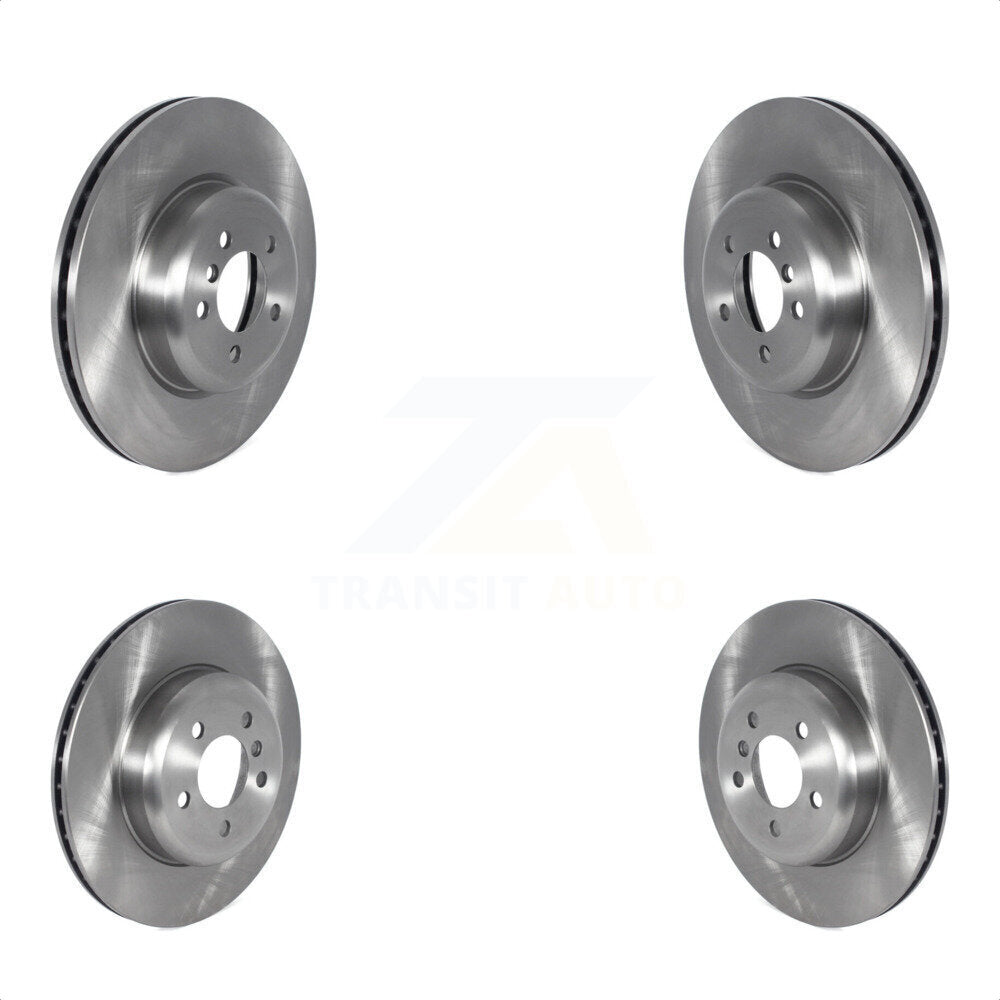 Front Rear Disc Brake Rotors Kit For BMW 335i xDrive 330i 435i 340i Gran Coupe GT 440i With Blue Painted Calipers K8-102441