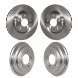 Front Rear Disc Brake Rotors Drums Kit For 2017-2020 Hyundai Elantra 1.6L K8-102453