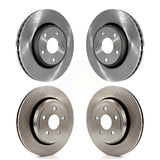 Front Rear Disc Brake Rotors Kit For 2012 Jeep Grand Cherokee 6.4L With 330mm Diameter Rotor K8-102457