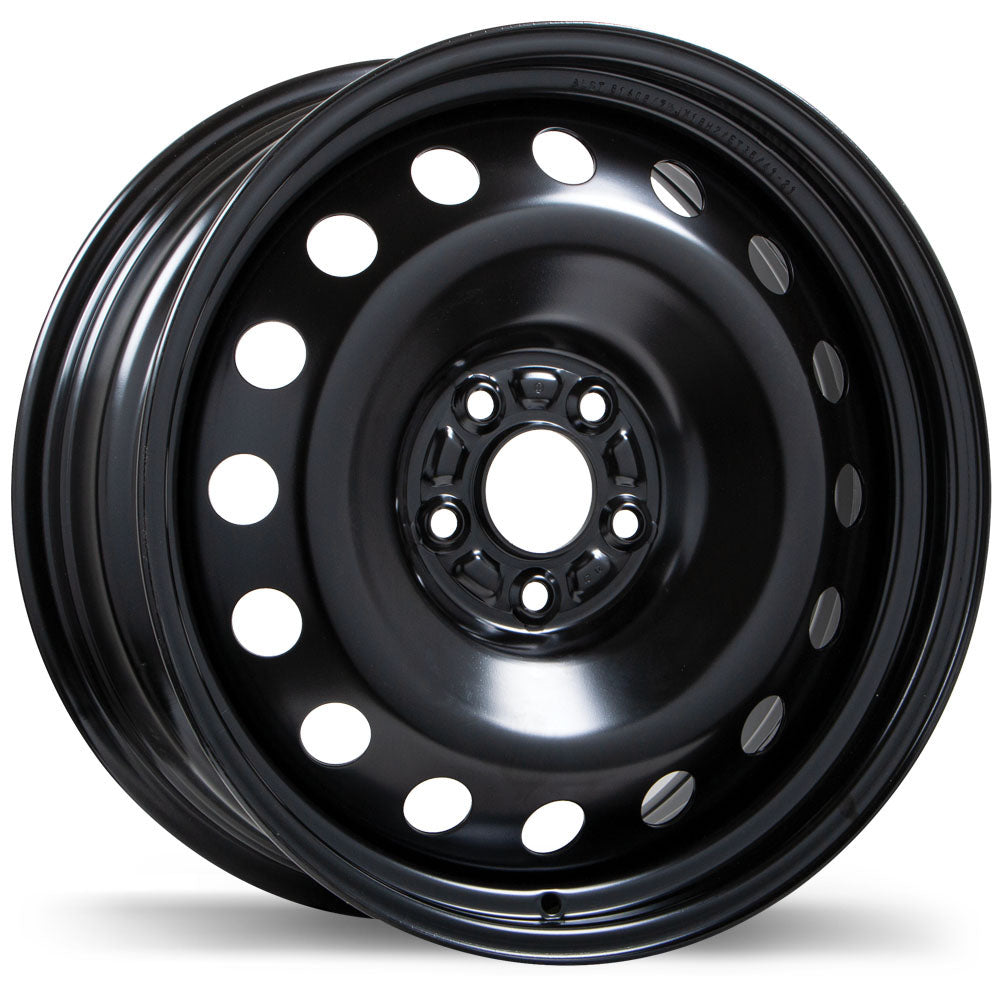 Steel / Acier Steel Wheel 18x7.5 5x114.3mm +35 66.1mm BLK