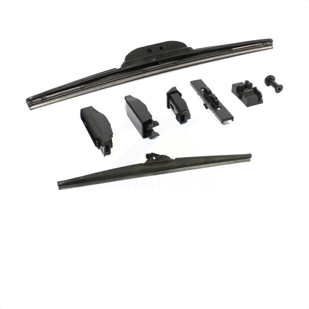Front Wiper Blades Kit For Hyundai Elantra Toyota Honda Fit Kia Corolla Forte Prius C GT Forte5 Coupe Koup K90-100209