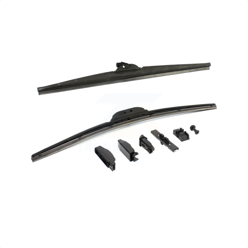 Front Wiper Blades Kit For Nissan Sentra Mitsubishi Galant Hyundai Scoupe Pulsar NX Volkswagen Scirocco K90-100455