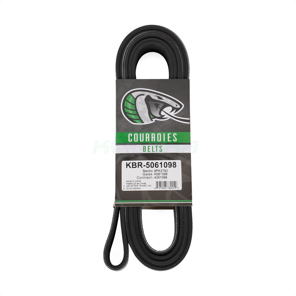 Main Drive Serpentine Belt KBR-5061098 For Chevrolet Uplander Kia Borrego Buick Terraza Pontiac Montana Saturn Relay