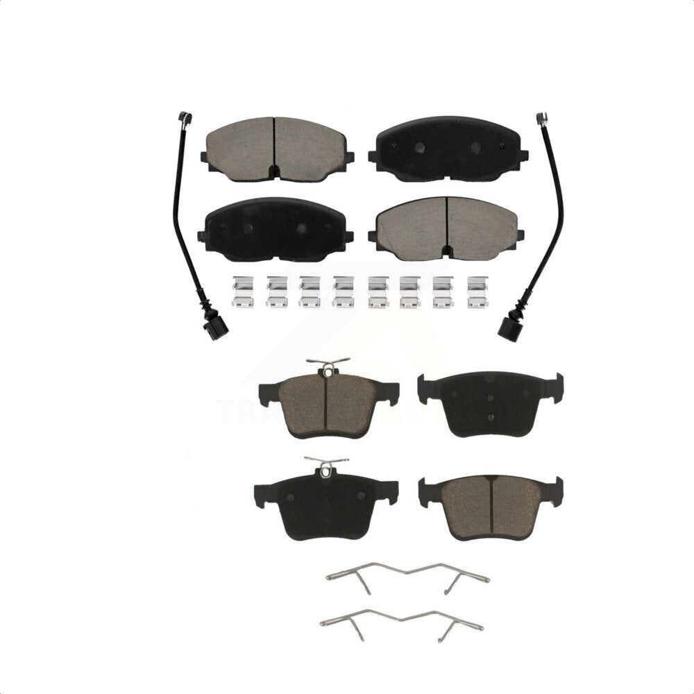 Front Rear Ceramic Brake Pads Kit For Volkswagen Atlas Cross Sport KCX-100014