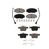 Front Rear Ceramic Brake Pads Kit For Volkswagen Atlas Cross Sport KCX-100014