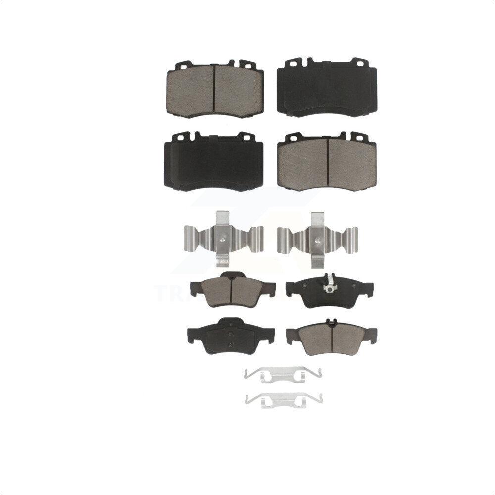 Front Rear Ceramic Brake Pads Kit For Mercedes-Benz E350 SL500 E500 SL550 CLS550 CLS500 S430 S500 E550 CL500 S350 CL600 KCX-100044