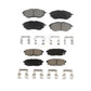 Front Rear Ceramic Brake Pads Kit For Subaru Forester Outback Legacy Tribeca B9 KCX-100111