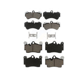 Front Rear Ceramic Brake Pads Kit For Porsche Cayenne Volkswagen Touareg With 330mm Diameter Rotor KCX-100153