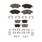 Front Rear Ceramic Brake Pads Kit For Honda Civic Acura RSX ILX CR-Z KCX-100205