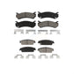Front Rear Ceramic Brake Pads Kit For 2007 Chevrolet Silverado 1500 Disc rear brakes KCX-100225