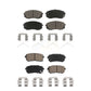 Front Rear Ceramic Brake Pads Kit For Kia Optima Hyundai Sonata KCX-100247