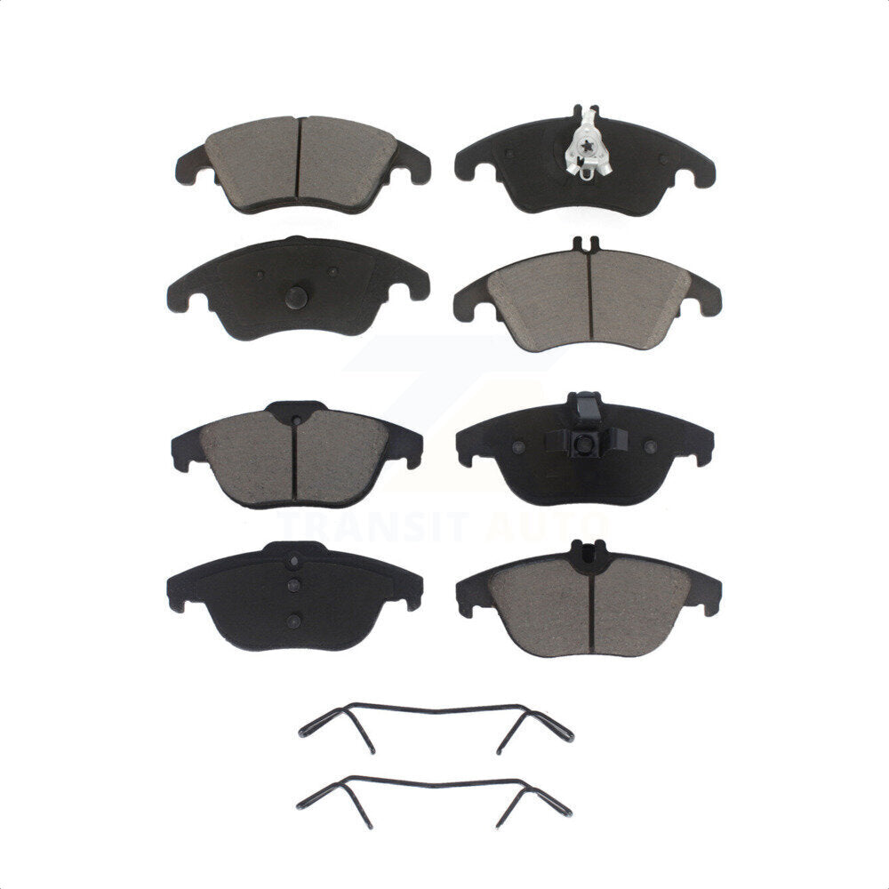 Front Rear Ceramic Brake Pads Kit For Mercedes-Benz E350 C300 C250 C350 E550 E400 KCX-100265