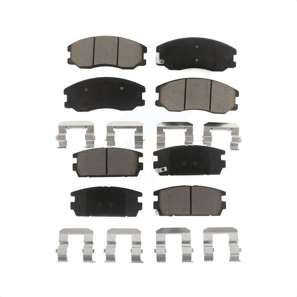 Front Rear Ceramic Brake Pads Kit For Chevrolet Equinox Saturn Vue Captiva Sport Pontiac Torrent Suzuki XL-7 KCX-100273