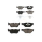 Front Rear Ceramic Brake Pads Kit For BMW 328i 325i 328xi 128i 325xi X1 120i 323i KCX-100315