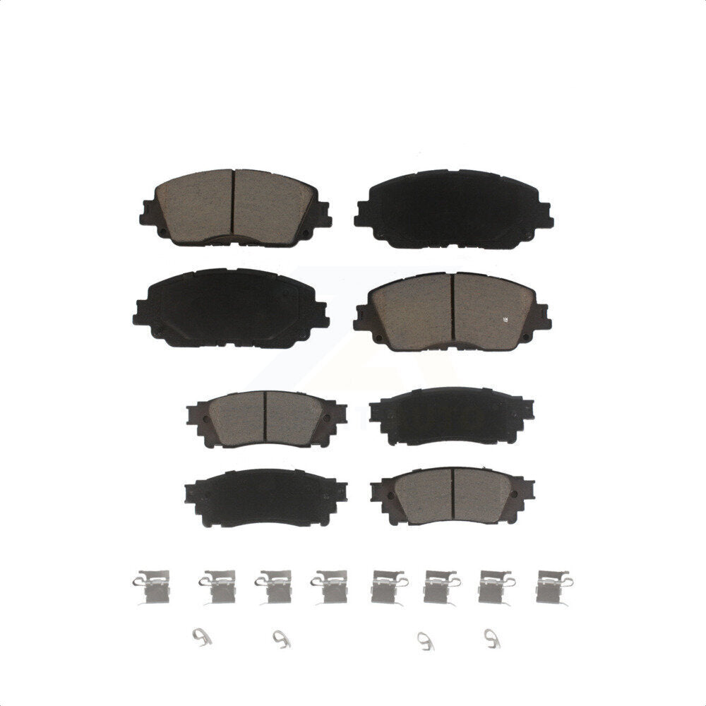 Front Rear Ceramic Brake Pads Kit For Toyota Camry RAV4 Lexus C-HR ES350 Avalon ES300h UX250h UX200 ES250 Venza Corolla Cross KCX-100327
