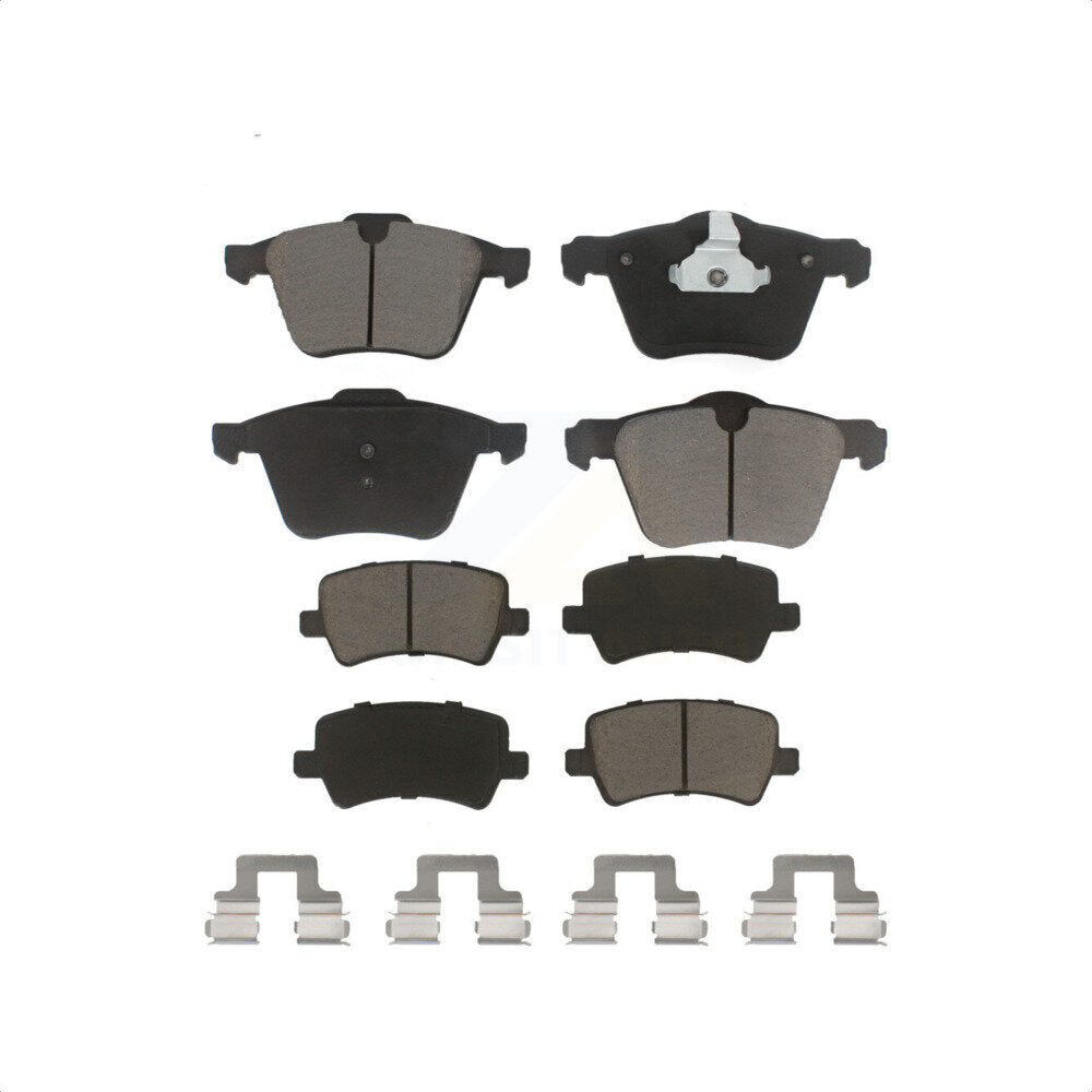 Front Rear Ceramic Brake Pads Kit For Volvo S60 XC70 S80 V60 Cross Country V70 KCX-100361