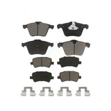 Front Rear Ceramic Brake Pads Kit For Volvo S60 XC70 S80 V60 Cross Country V70 KCX-100361