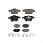 Front Rear Ceramic Brake Pads Kit For Volvo S80 Land Rover LR2 KCX-100362