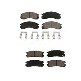 Front Rear Ceramic Brake Pads Kit For Mitsubishi Eclipse 3000GT Galant Dodge Stealth Eagle Talon Diamante KCX-100374